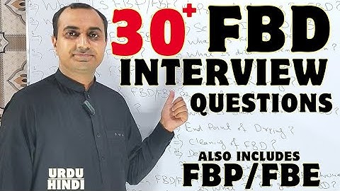 FBD Interview Questions | FBP & FBE Interview Questions