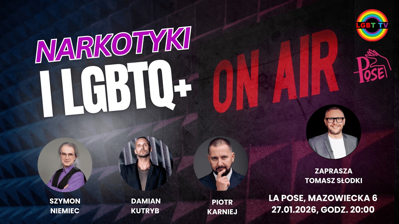 UZALEŻNIENIA W SPOŁECZNOŚCI LGBTQ+? Debata w LaPose Warszawa.