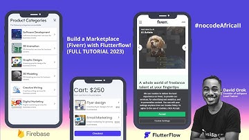 How to Build a Marketplace like Fiverr with FlutterFlow (FULL TUTORIAL 2023) - No coding