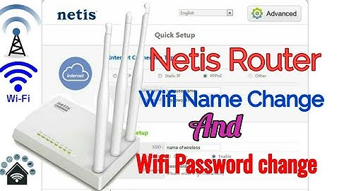Wifi পাসওয়ার্ড চেঞ্জ করুন।How to change wifi name and password.netis router name and password change