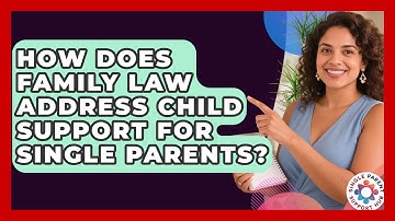 How Does Family Law Address Child Support for Single Parents? | Single Parent Support Hub News