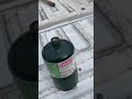 Small LP (liquid propane) cylinder disposal
