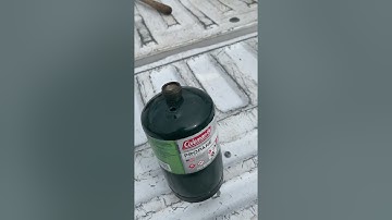 Small LP (liquid propane) cylinder disposal