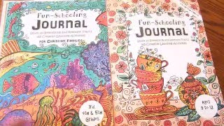 Comparing the Fun Schooling Journals for ages 9-12 and/or Grades 3rd-4th