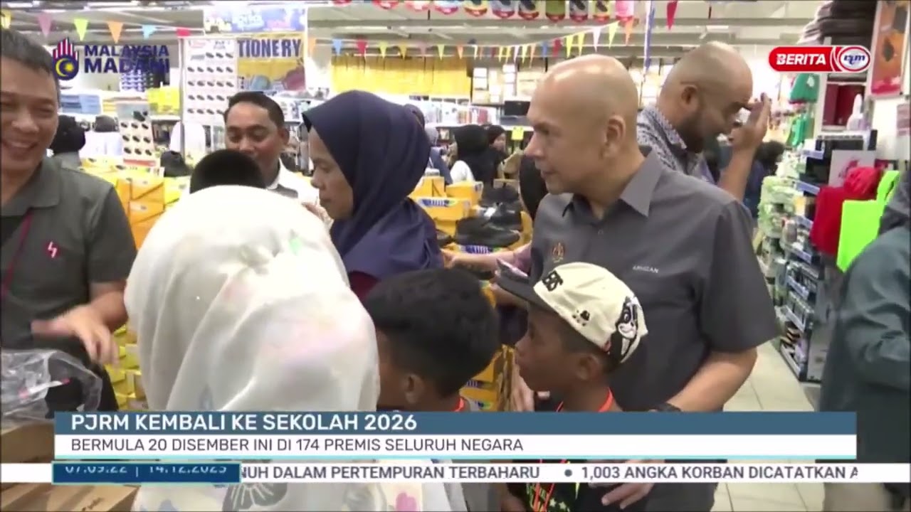 14 DIS 2025 -BPG- PJRM KEMBALI KE SEKOLAH 2026: BERMULA 20 DISEMBER INI DI 174 PREMIS SELURUH NEGARA