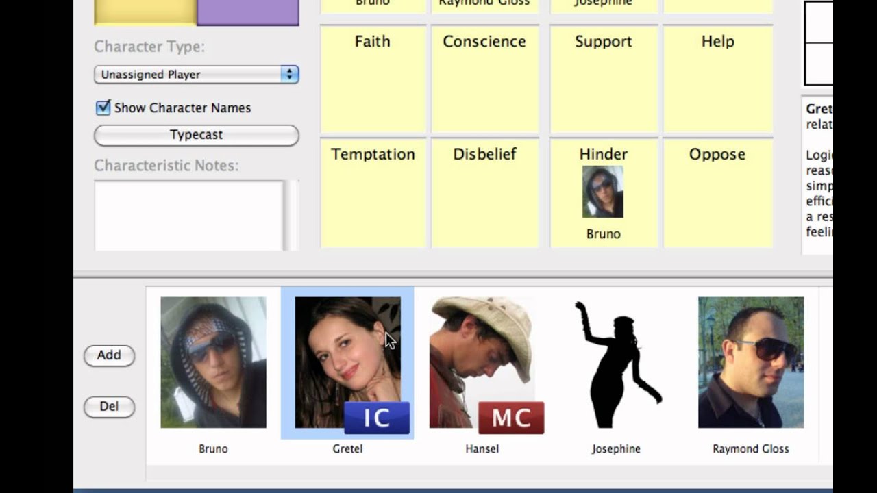 assigning characteristics in dramatica story expert mp4 youtube