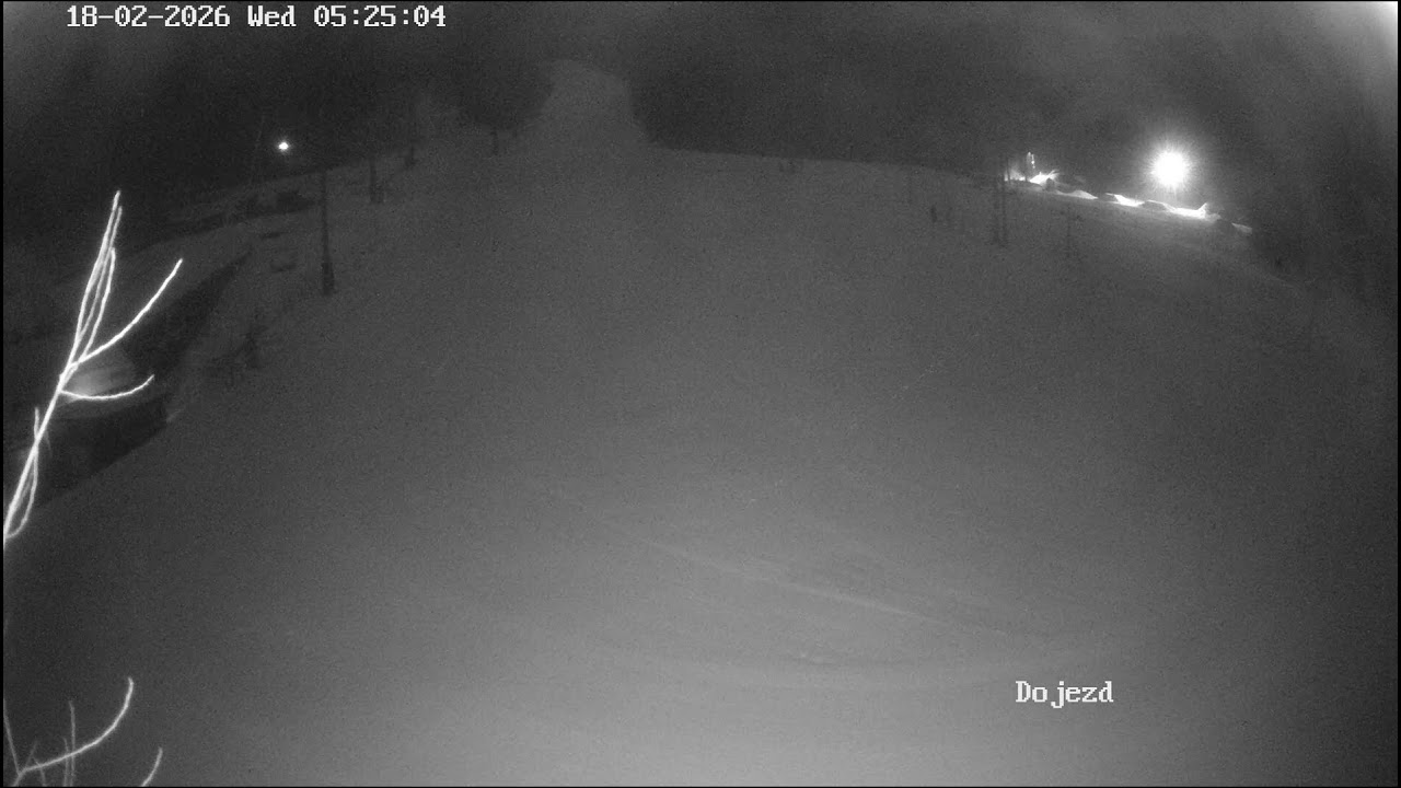 Sjezdovka Hrubá Voda-dojezd