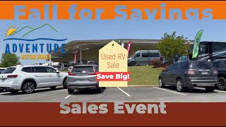 Fall for Savings 2022 by Adventure Motorhomes 104 views 1 year ago 54 seconds