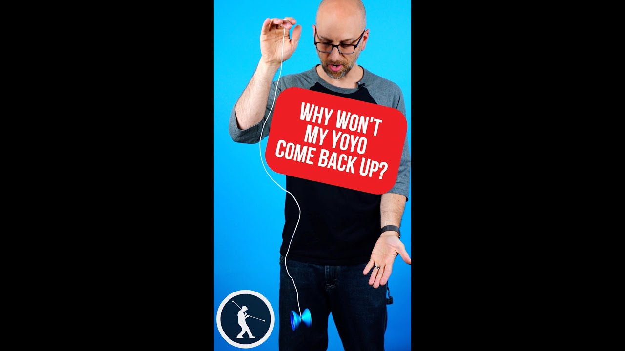 Why Wont My Yoyo Come Back Up? Solved! Fast Easy!😅 #shorts #yoyo #yoyotricks