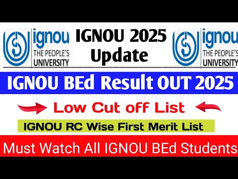 IGNOU BEd Results