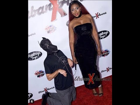 Nyomi Banxxx hits the Red Carpet at the 2018 Urban X Awards with her PET!? 