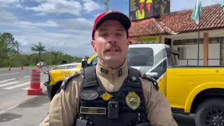 PRE registra mais de 9 mil infrações de trânsito...