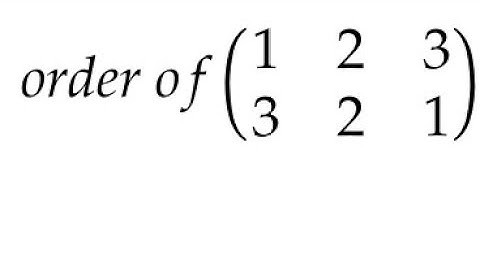 Finding the order of a permutation group