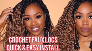 Crochet Faux Locs Tutorial/Review | Quick, Easy and Beginner Friendly screenshot 2