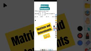 Matrices Determinants