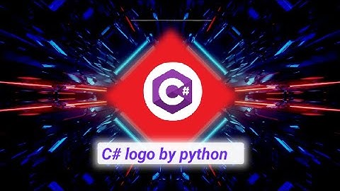 Drawing C# logo using python | coding Hubs 🐍 | #viral #computerscience #shorts