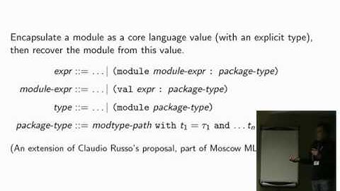 OCaml Meeting 2010 - Foreword by Xavier Leroy