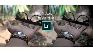 Simple Lightroom Touch up| Cinematic color grading Tutorial