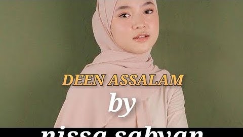 DEEN assalam - sabyan gambus || lyric videos || islamic lyrics
