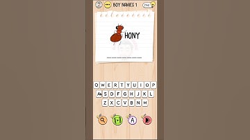 Brain Test Tricky Words Boy Names Level 1