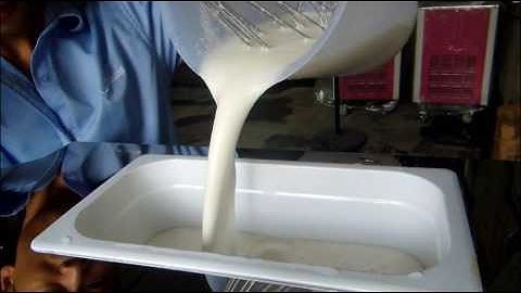 Soft Ice cream machine operation manual video