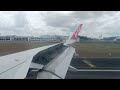 Airasia AK6415 Penang-Johor Bahru (landing)