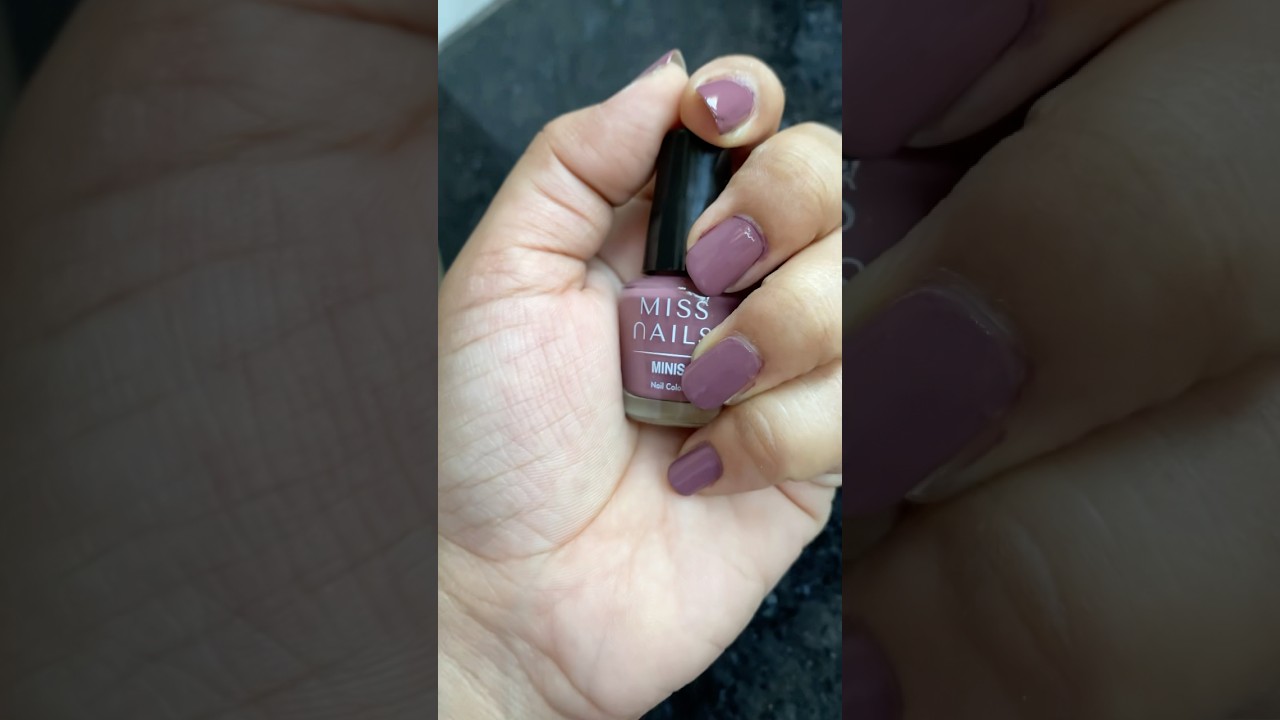 nail paint miss nails #makeup #shorts #ytshorts #makeup #nailart