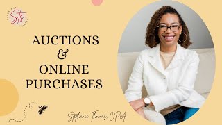 Auctions and Online Purchases- Taxable Purchases and Use Tax