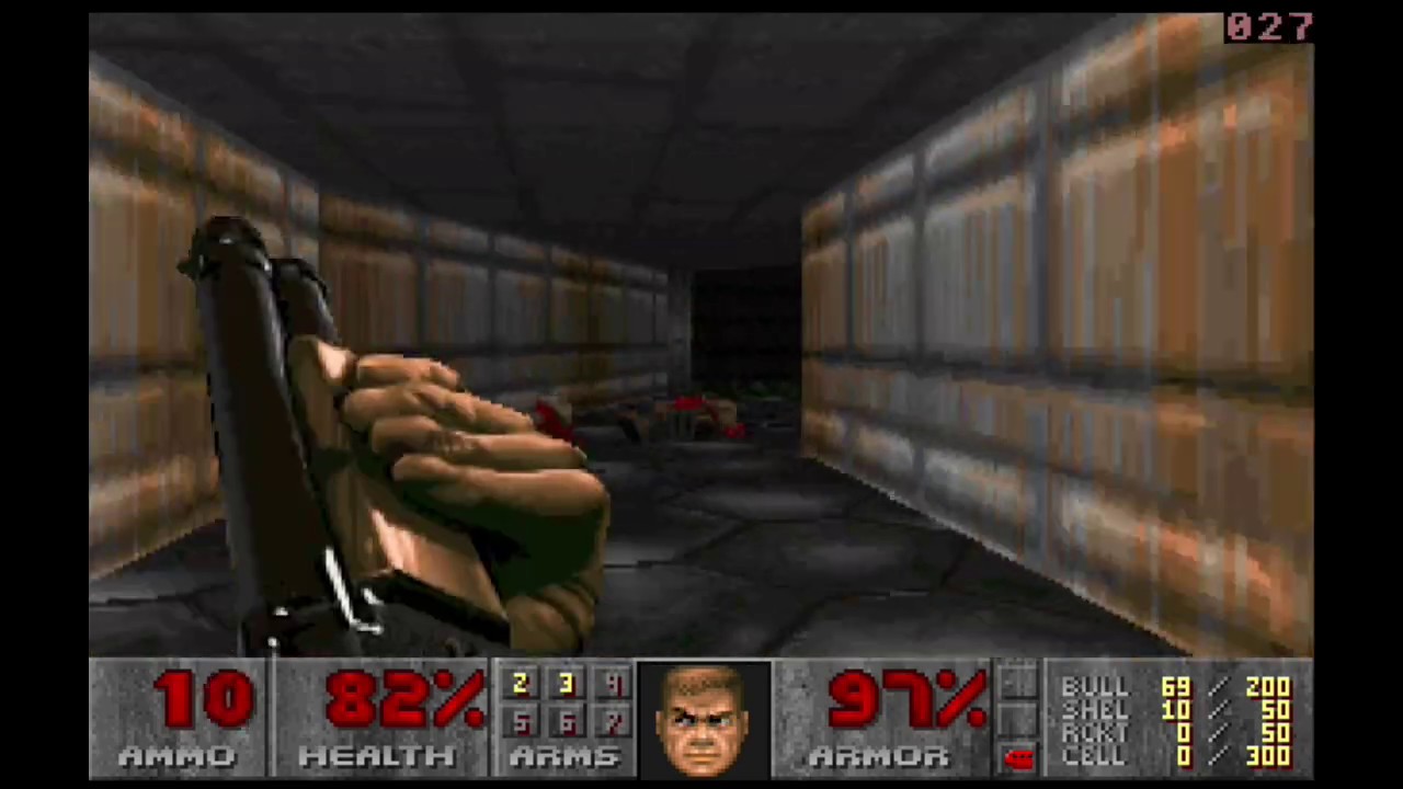 DOOM Amiga A1200 060 66Mhz