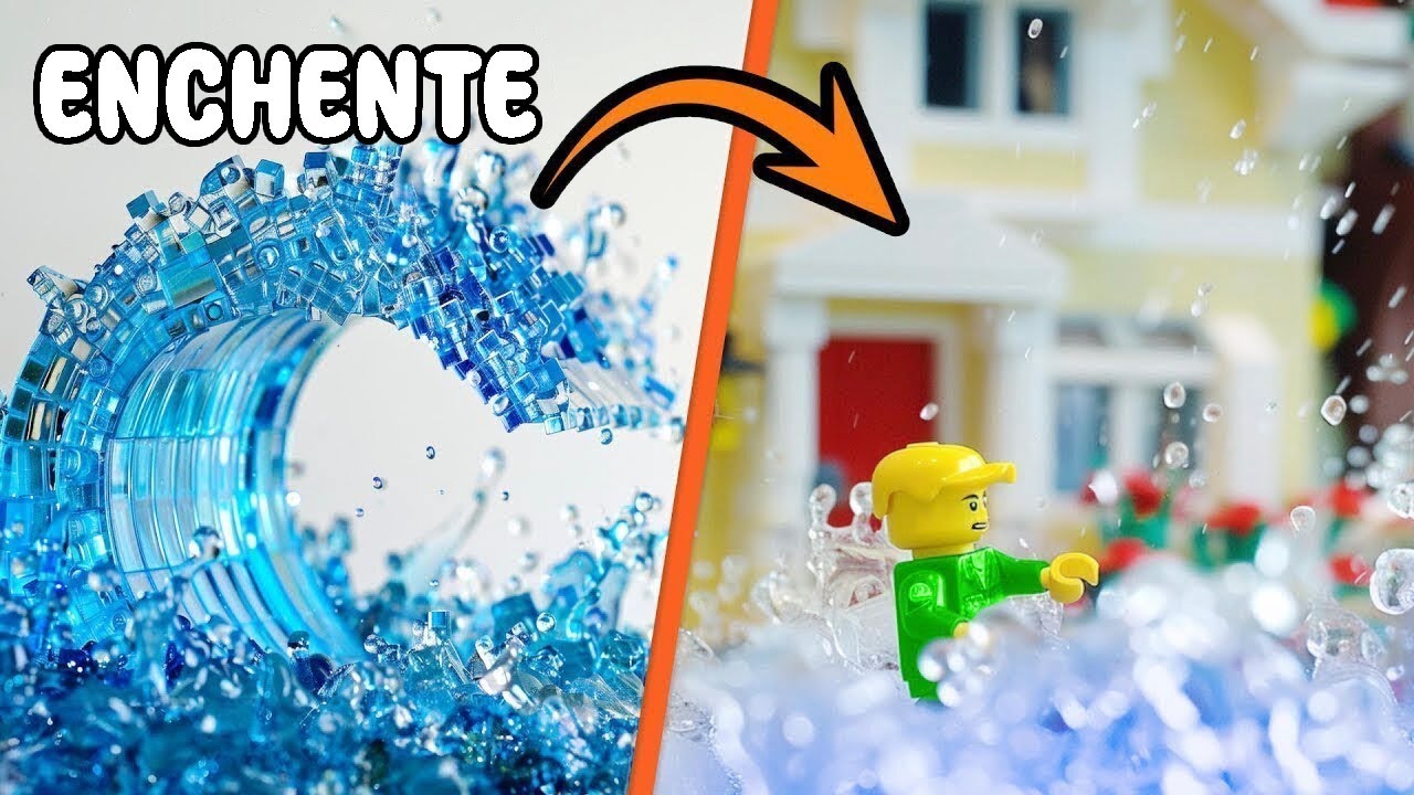 Recriando DESASTRES NATURAIS em LEGO