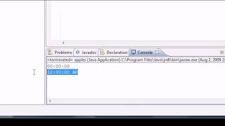 Celebrity Java Programming Tutorial   37   Display Regular time   YouTube Wealth