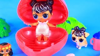 Куклы Лол Сюрприз! Семейка из ракушки мультик Lol Surprise Dolls Видео для детей