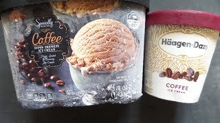 Is Aldi Better Than Haagen Dazs? Specially Selected Coffee Ice Cream vs Haagen Dazs Ice Cream Review