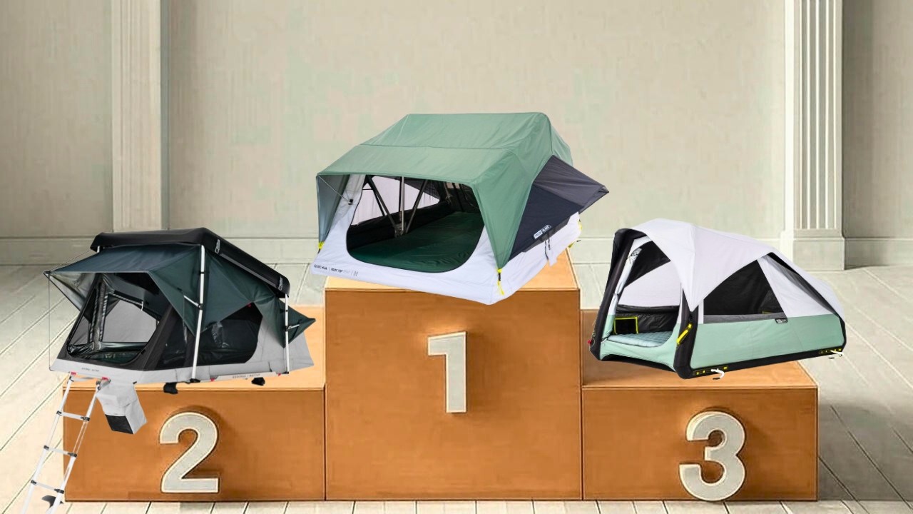 Las 3 TIENDAS DE TECHO Más Populares en Decathlon! [Comparativa]