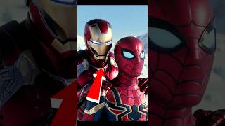 Spider-Man Faster Than Iron Man Team? 😱 #shorts  #shortvideo  #marvel