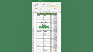 Aprende a rellenar celdas vacias