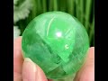 Fluorite Green Sphere Healing Crystal Ball 140g 44mm