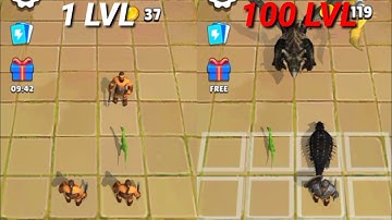 Merge Master Game -Merge Master Monster Fusion-Elden Warrior-Blue Monster-Dinosaur Mod-(Max Level)