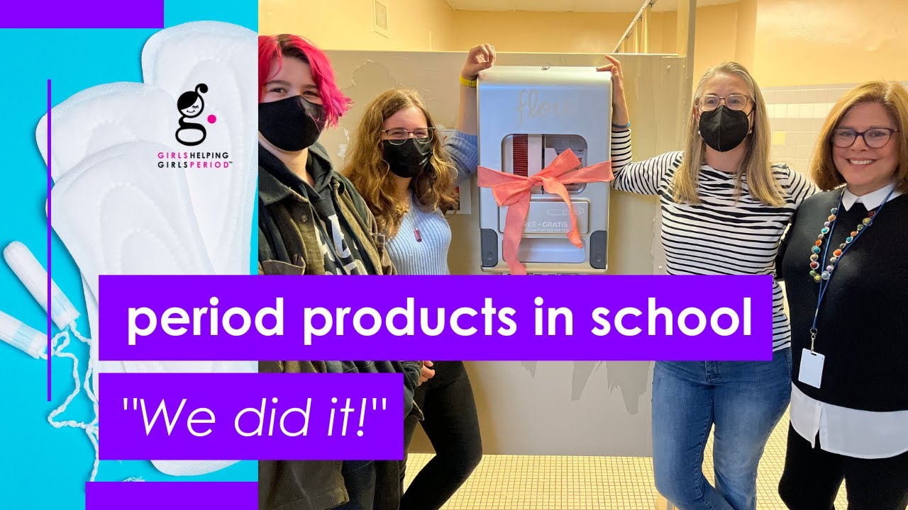 Students Fight for Free Period Products in School BathroomAnd Get Them