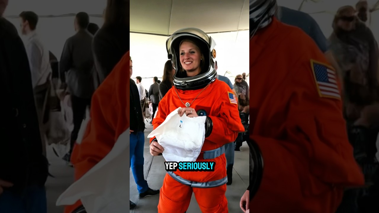 Astronauts wear diapers in space 