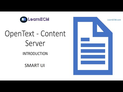 Content Server Smart UI Operations