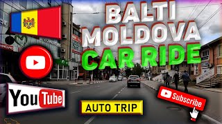 Car Ride in the beautiful city of Balti, Republica Moldova. Deep House Music