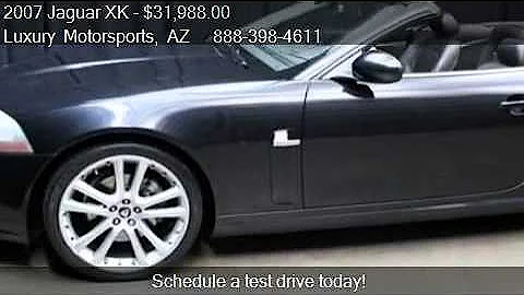 2007 Jaguar XK Convertible - for sale in Phoenix, AZ 85022