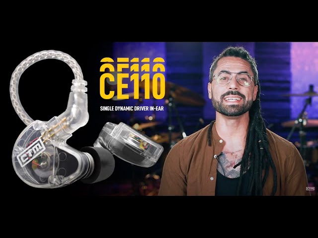 CTM CE110: Single Driver In-Ear Monitor - YouTube