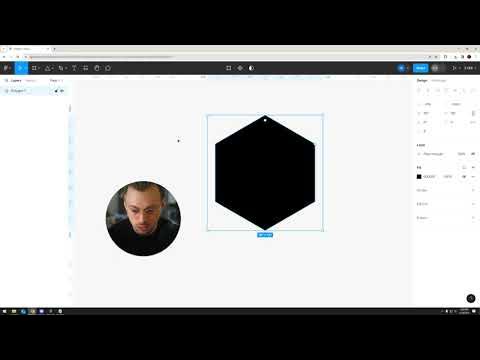 How to make a Hexagon in Figma - YouTube