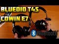 Какие купить Bluetooth наушники? Cowin E7 или Bluedio T4S