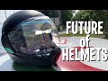 Cross helmet x1  a headup motorcycle smart helmet