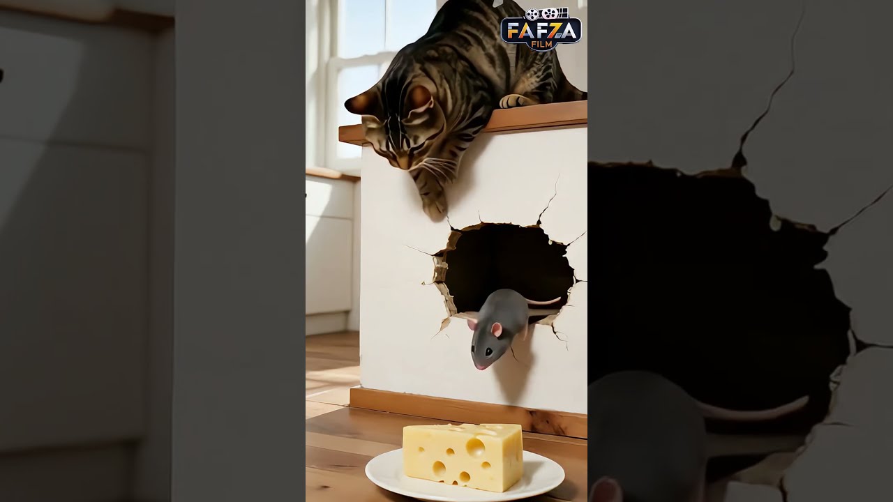 Smart Cat Vs Mouse Trap Will The Escape