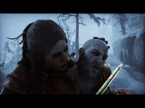 Кратос vs ВАЛЬКИРИЯ ВАНАДИС и неожиданный финал битвы... God of War: Рагнарёк