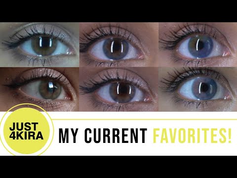 Best Colored Contact Lenses For Dark Eyes | just4kira / Try On Asa Green, Blue, Gray, Brown. Heeto.